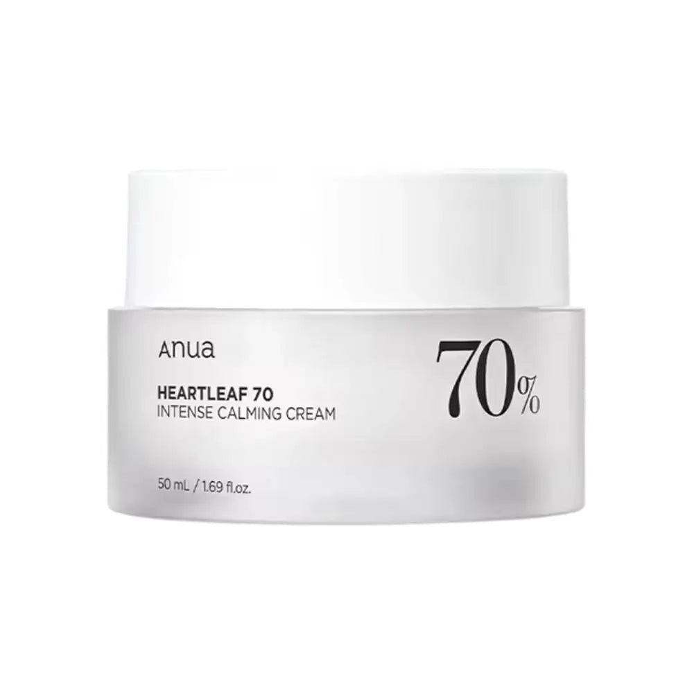 ANUA Heartleaf 70 Intense Calming Cream Moisturizing Facial Cream Whitening Cream Lotion Cleanser Toner Skincare Product Set NEW