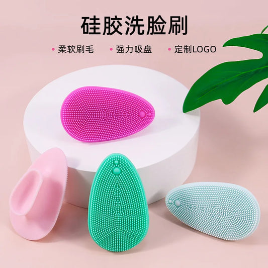 Beauty Cleansing Brush Soft Skinfriendly Oil Removal Brush Facial Cleaning Dead Skin Removal Silicone Face Washing Brush belleza